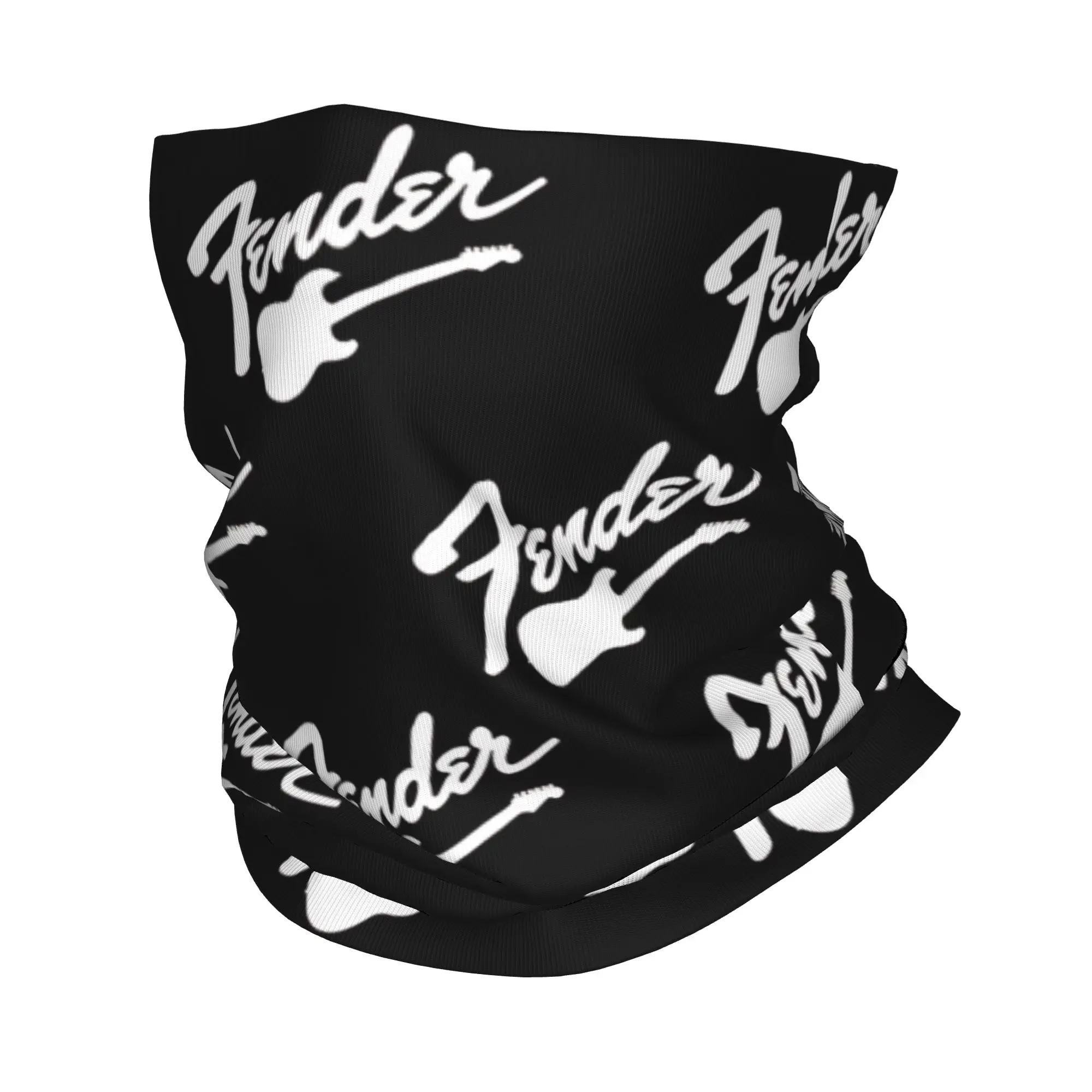 Fender (9)1 Bandana Neck Gaiter Printed Wrap Scarf Multifunction Cycling Scarf Hiking Fishing For Men Women Adult Washable