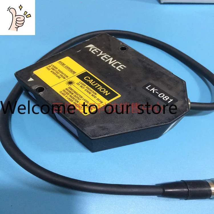 2026 Sold, Japan KEYENCE LK-081 Laser Displacement Sensor
