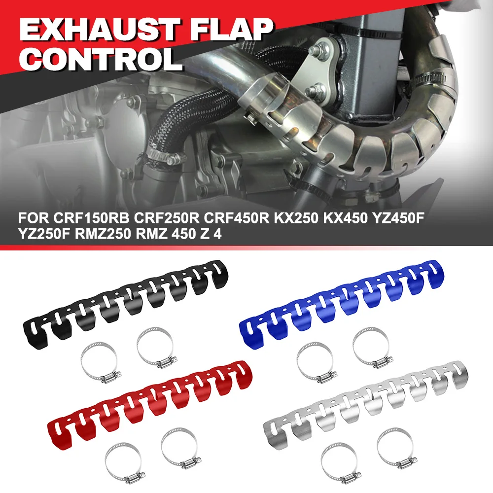 

Motorcycle Accessories Exhaust Pipe Guard Grille For Honda CRF150RB CRF250R CRF450R KX250 KX450 YZ450F YZ250F RMZ250 RMZ 450 Z 4