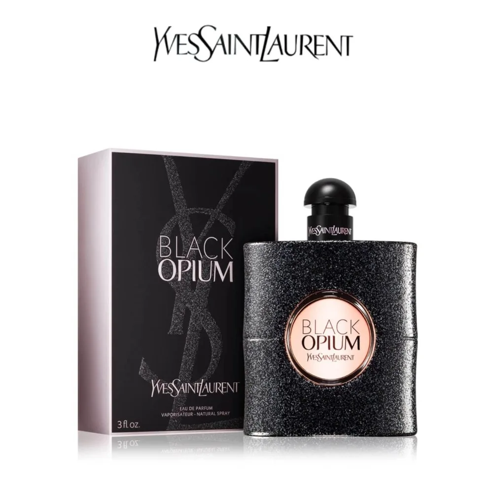 Yves Saint Laurent YSL Black Opium Eau de Parfum EDP para Mujer 30/50/90 ml, Perfume Original YSL para Mujer, Maquillaje de Belleza