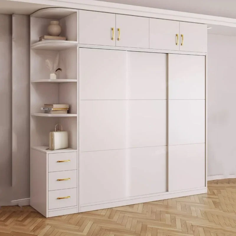 

Wooden Modern Wardrobe Storage Bedroom Large Multifunction Clothes Wardrobe Luxury Organization Armario Multiuso Home Furniture