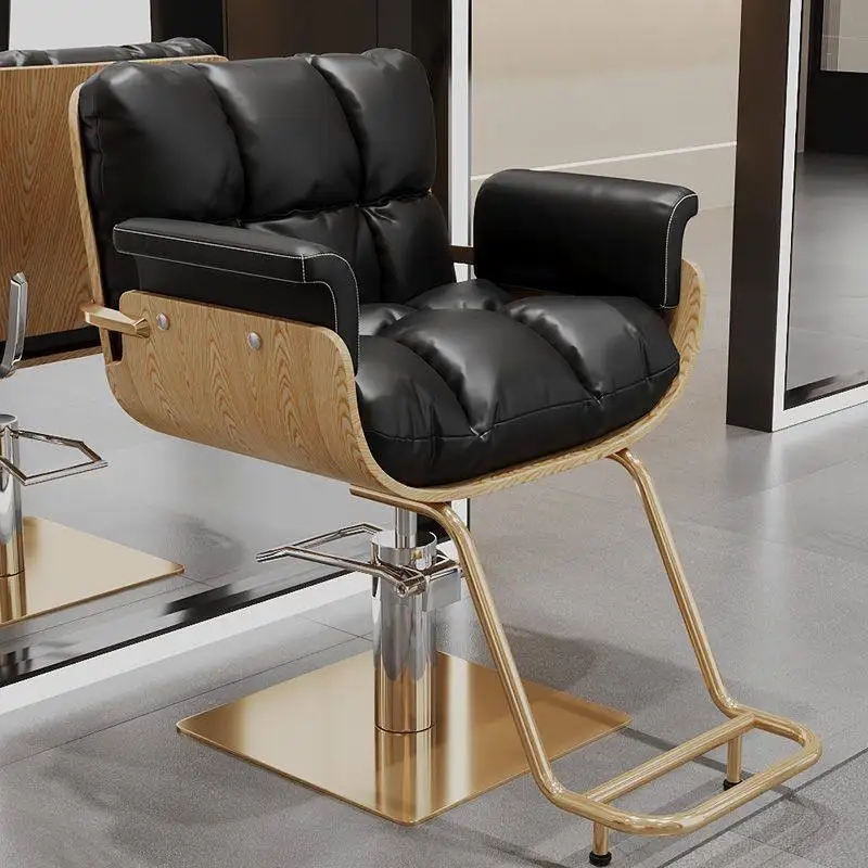 Silla de Barbería, Equipo de Cosmética para Manicura, Silla de Peluquería Giratoria, Silla Gamer, Muebles para Salón de Belleza