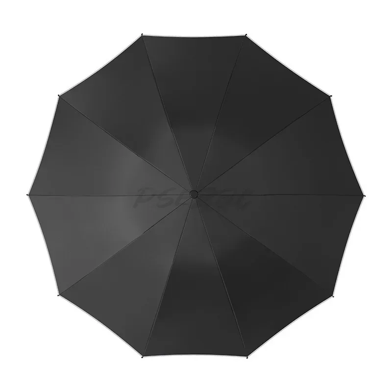 Fully Automatic Sun Protection Umbrella Folding Waterproof Umbrella with LED Flashlight UV Sunshade Rainproof Wind Resistance