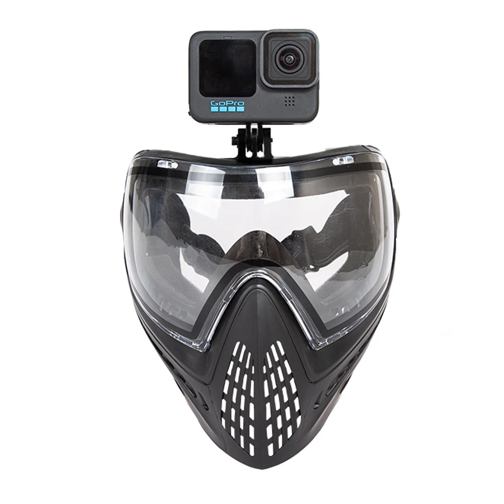 Sports Camera Bracket F1/F5 face mask can be securely fixed with six gold keys without shaking
