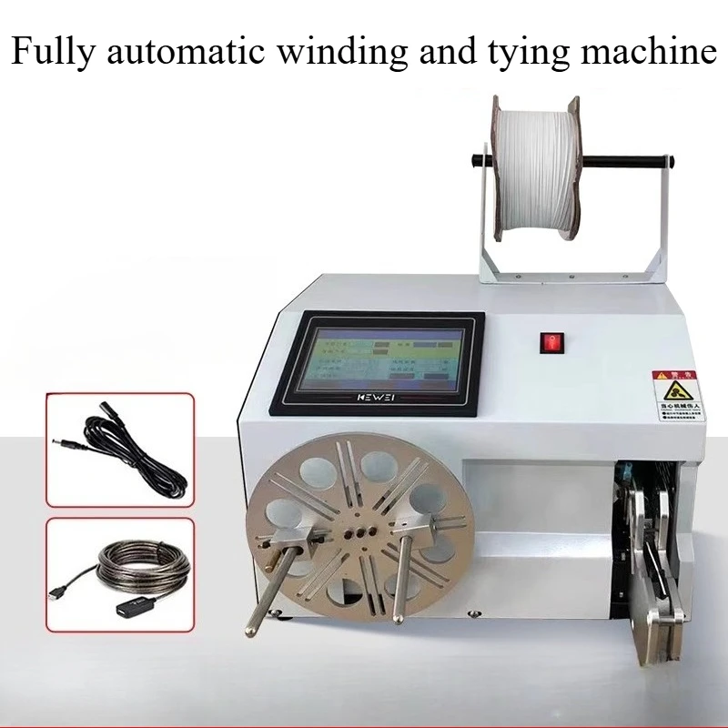 

220V Automatic Wire Winding & Cable Tying Machine for Industrial Electronics, Auto Harness, Home Appliances