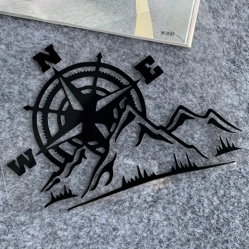 Suitable for Cars, Trucks, Motorcycles, Reflective Motorcycle stickers, Jungle Exploration Compasses, Motorcycle Helmets, Sticke
