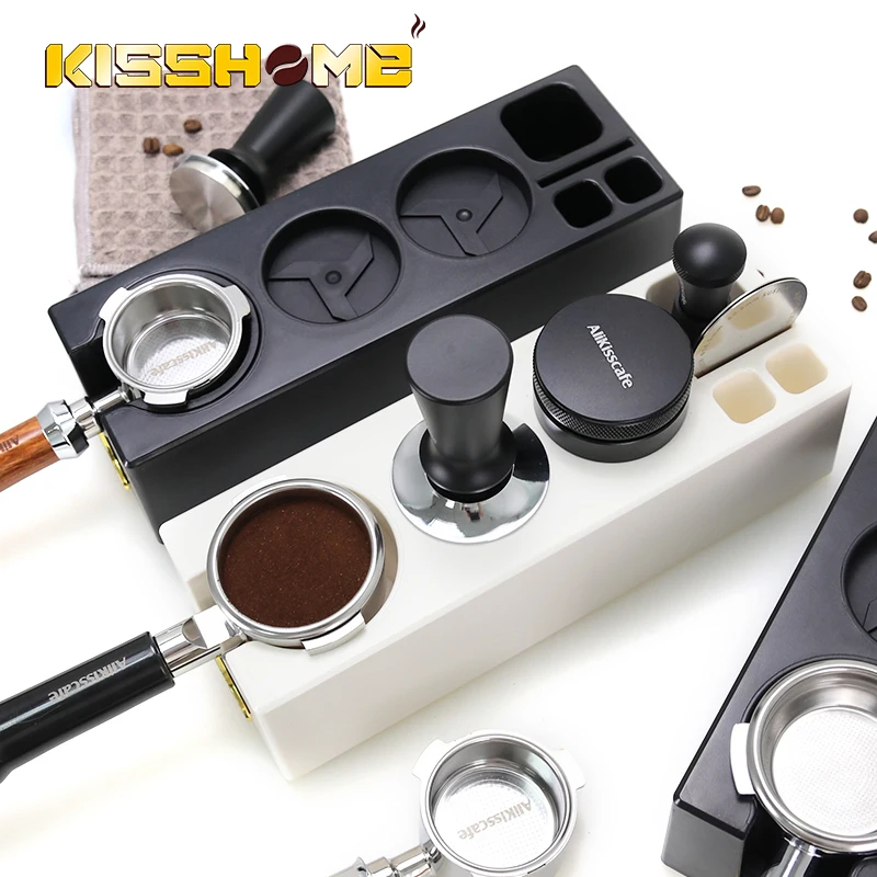 Coffee Tamping Station 51mm 54mm 58mm Tamper Distributor Stand Portafilter Support Base Home Kitchen Cafe Barista Accessories