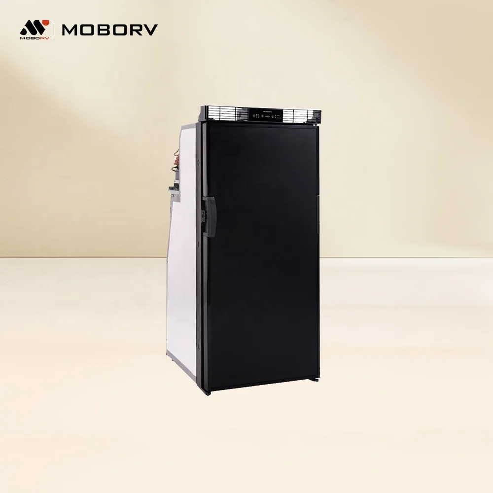 

MOBORV MOTORHOME PART RV Appliances 12V DC Slim Compressor Caravan Fridge 92L 75W R600a SAA CE Certified Camper Van Refrigerator