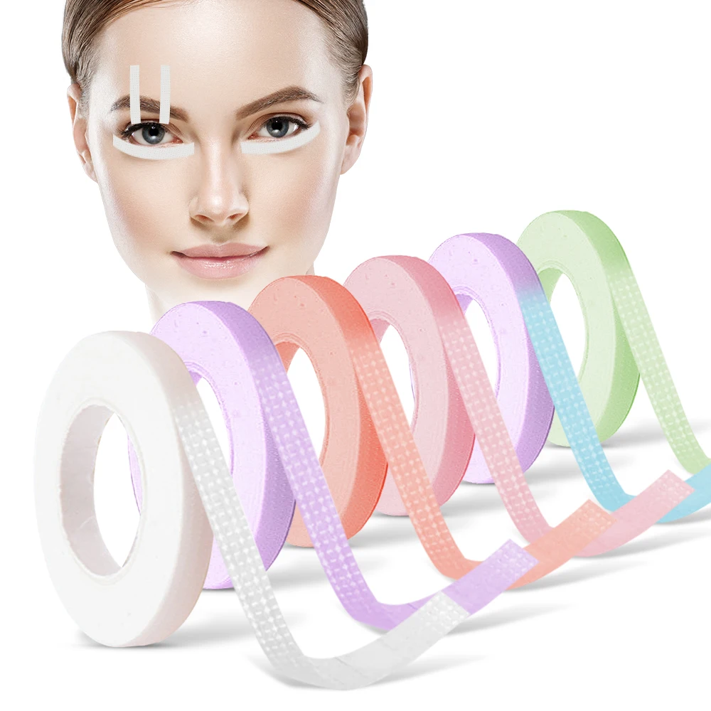

50/100pcs Micropore Tape for Eyelashes Makeup Cosmetics Lash Lifting Supplies Eyelash Extension Accessories Breathable Lash Tape