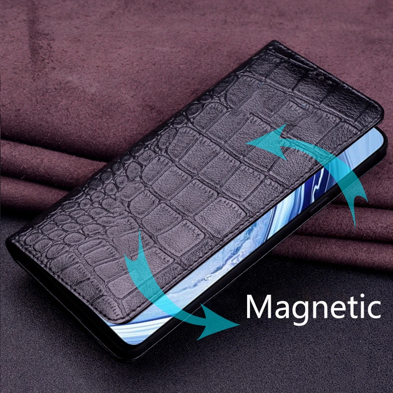 Genuine Leather Flip Case For Realme Narzo N63 Handmade Fashion Business Cover For Realme N65