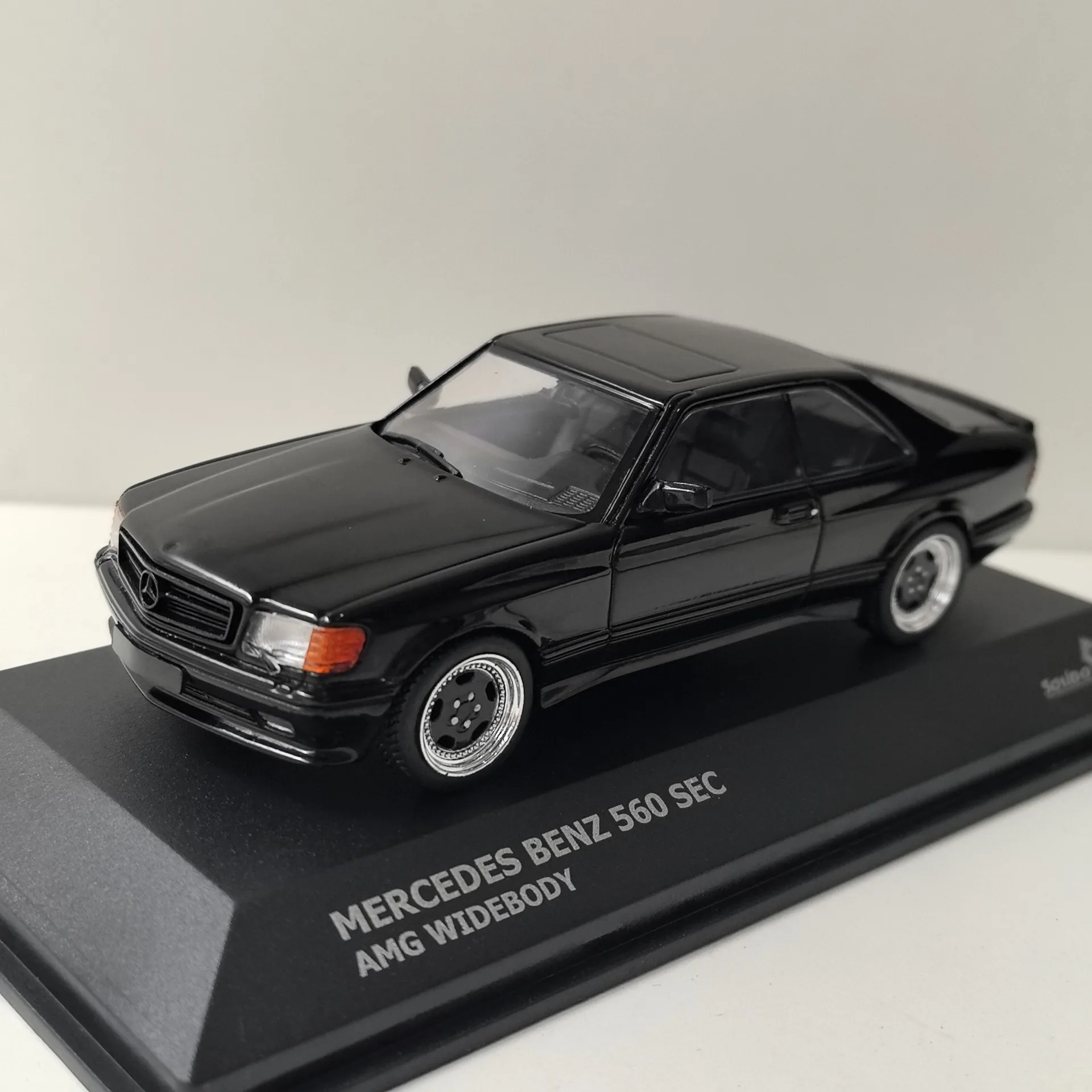 

Литой под давлением SOLIDO масштаб 1/34, BENZ 560 SEC W126, модель автомобиля из сплава, Коллекционная игрушка, подарок, сувенир, украшение для дисплея