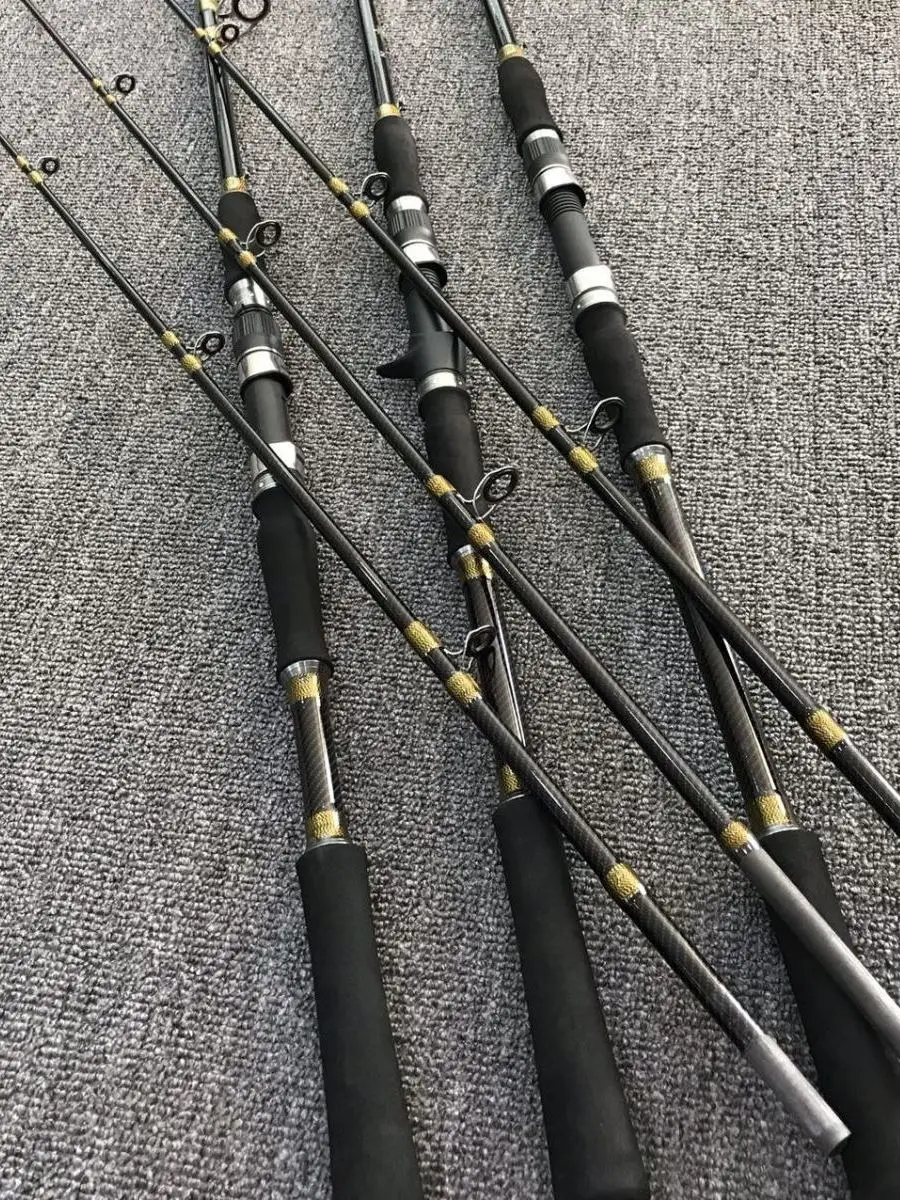 قصبة صيد كربونية فائقة الصلابة XXH مخصصة للصيد الثقيل على الطرق، قصبة تثبيت خاصة لصيد السمك الأسود في الأنهار #5