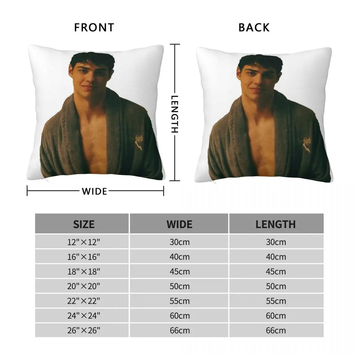 Peter Kavinsky Hot Tub Pillowcase Polyester Linen Velvet Printed Zip Decor Throw Pillow Case Home Cushion Cover 45x45