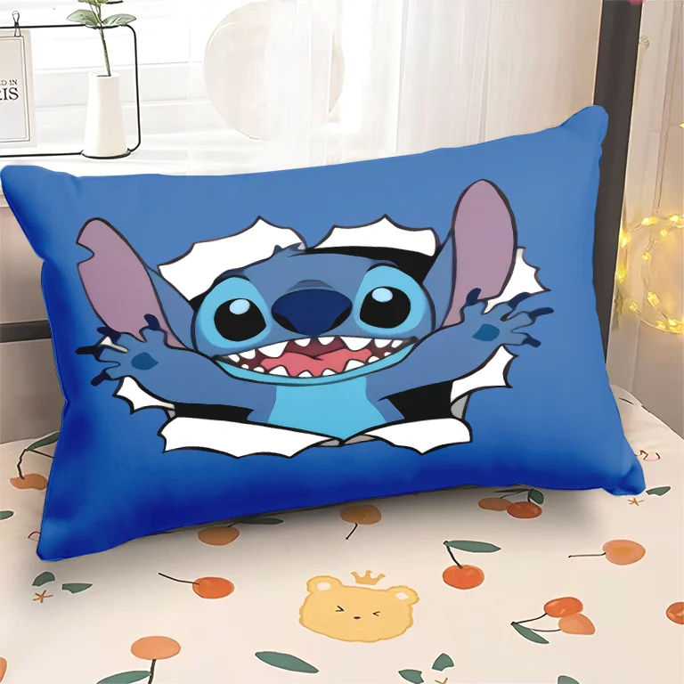 Kawaii Stitch Pillowcase Home Room Decoration Bed Pillow Case Living room sofa Cushion Cover 30x50 40x60 50x70cm