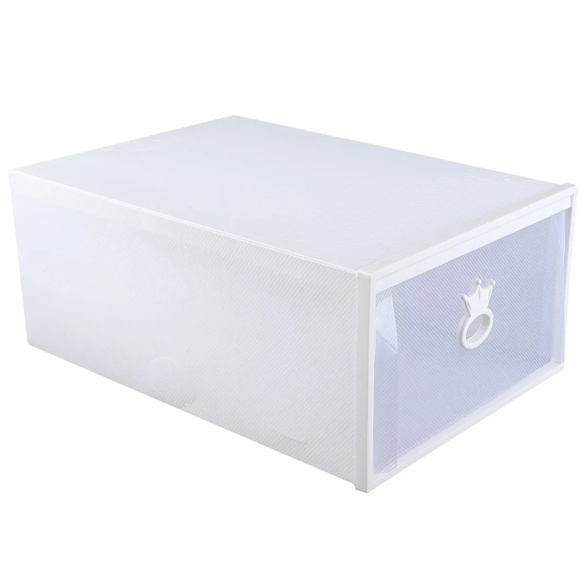 

Drawer Type Shoe Box Large Capacity Foldable Transparent Plastic Storage Containers Organizer Thickened Material Moist Proof