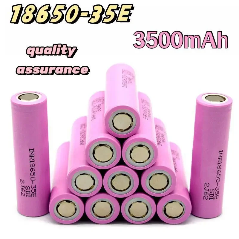 3.7V 3500mAh 18650 Lithium ion INR18650-35E Rechargeable Battery, INR1865-35E 3500mAh+3.7V 18650 3500mAh with charger included