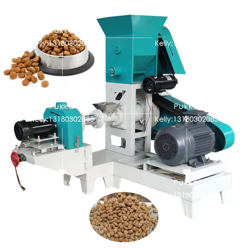 Pet Dog Canine Cat Food Fsh Shrimp Aquatic Feed Making Extruder Machine Production Sinking/Floating Type