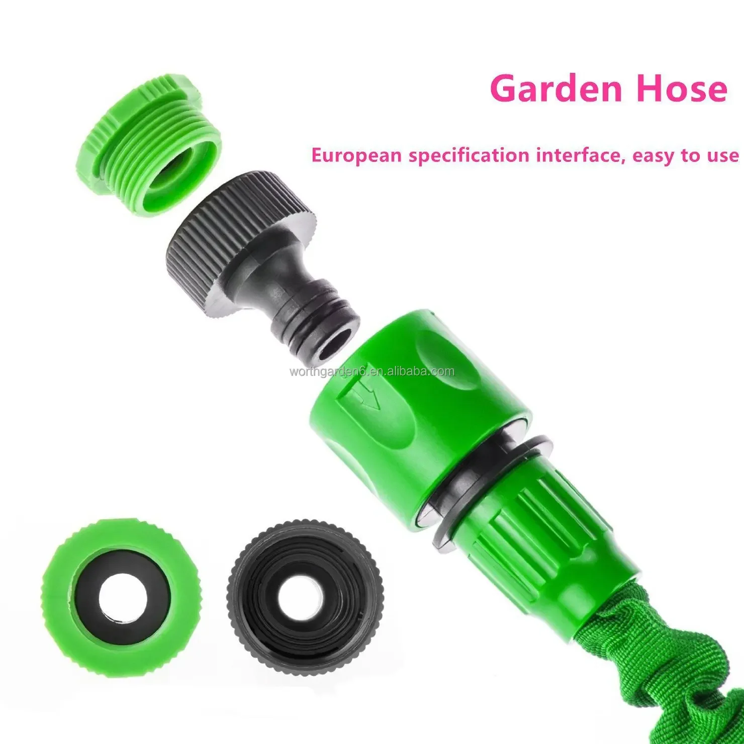 10 modelli 100 piedi Set di tubi flessibili per acqua da giardino magici espandibili pieghevoli con acqua