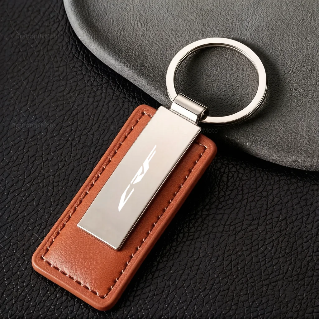 

Motorcycle Accessories CNC Keychain Keyring Fit For HONDA CRF300L CRF250L CRF 230 450L CRF250F 250 450 R/X 150 300L Key PU