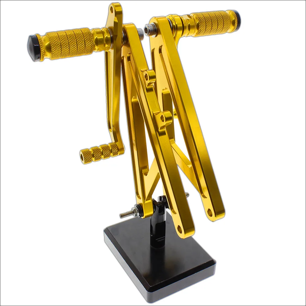 

CNC Aluminum Alloy Motorcycle Footrest Footpeg For Honda RS125 GP125 RS 125 GP 125 1995-2013 Pedal Foot Peg Rearset Rear Set