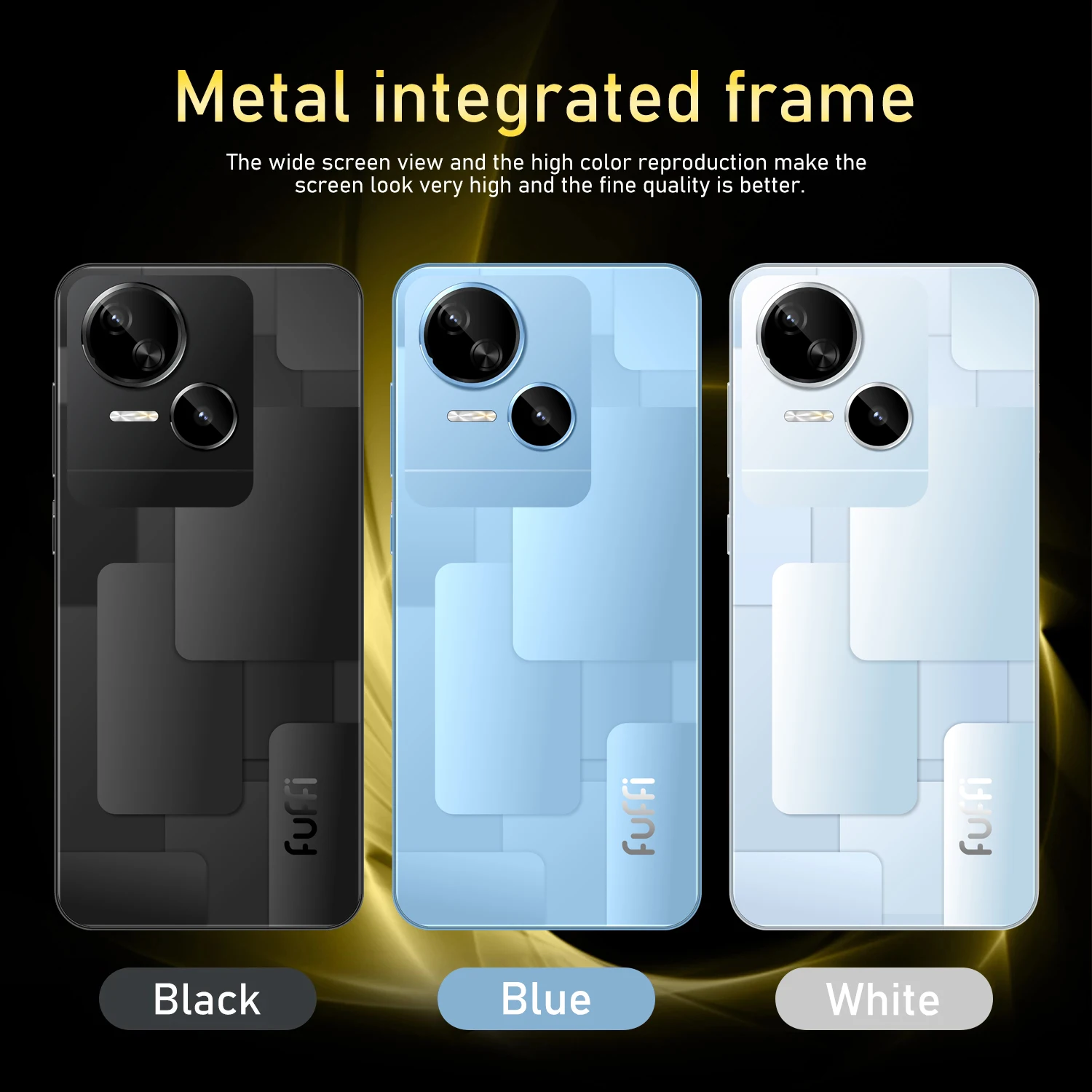 fuffi-Smartphone Android 6.56 inch 4G Network Dual SIM 4+32GB ROM 5+13MP Camera Mobiel phoens Cellphones