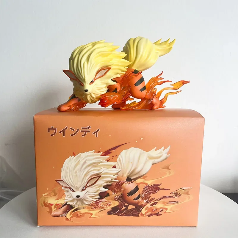 9cm Hot Pokemon Anime Figure Og Arcanine Action Figures Gk Figurine Kawaii Pvc Collection Ornaments Birthday Gift For Kids Toys