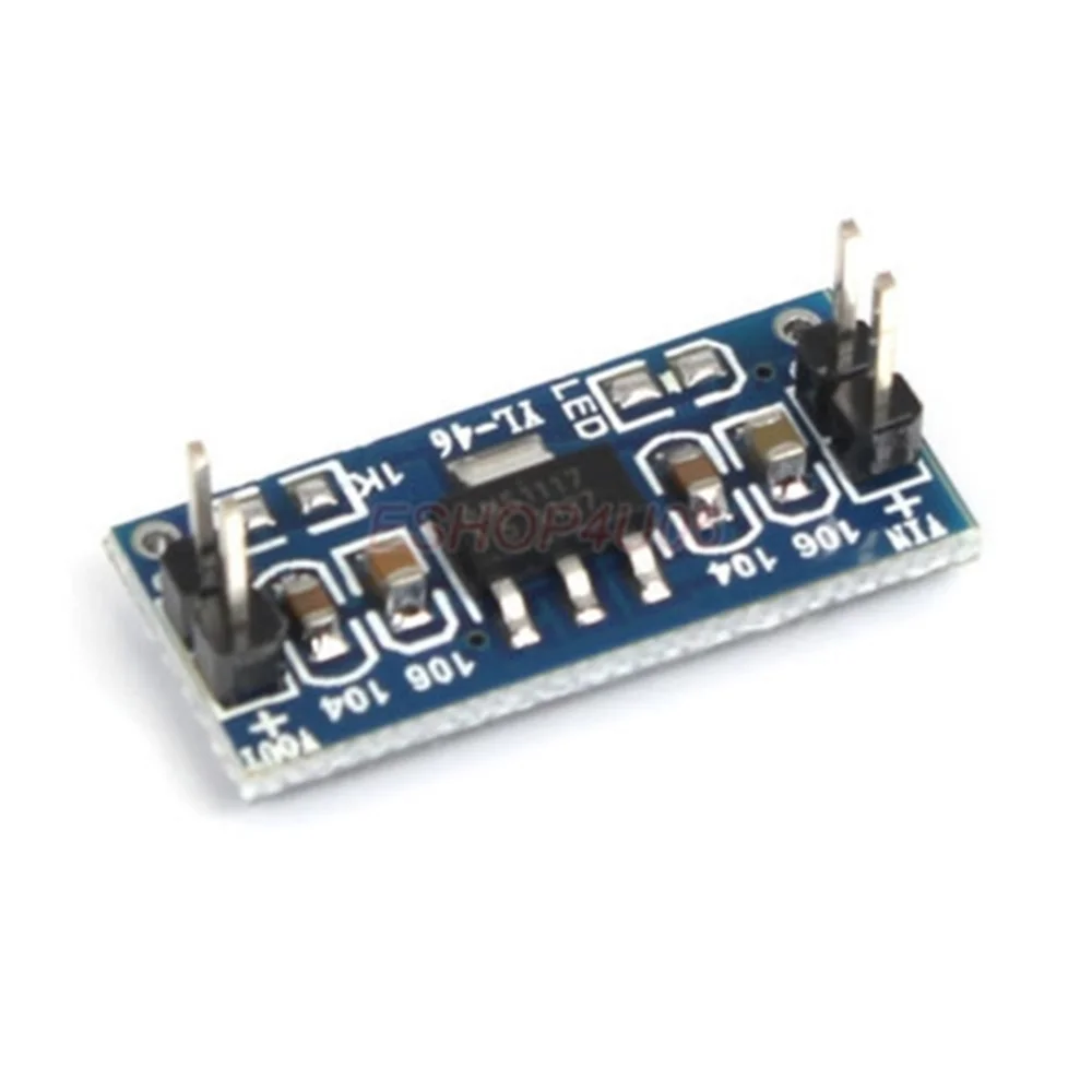 10Pcs AMS1117 1.2V 1.5V 1.8V 2.5V 3.3V 5V power supply module DC-DC Step down Power Supply Module For bluetooth Raspberry pi