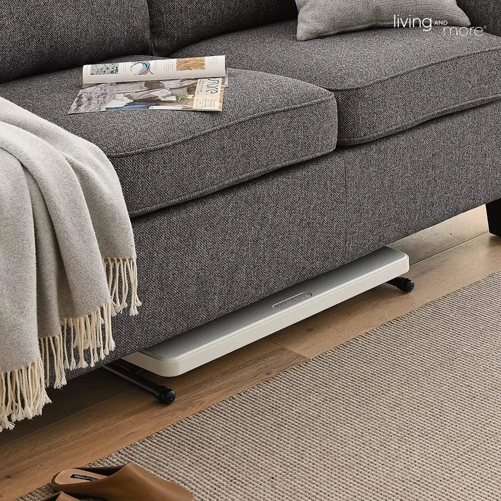 Tavolo vassoio TV portatile da 28 pollici ad altezza regolabile per attività personali, sala da pranzo e multiuso