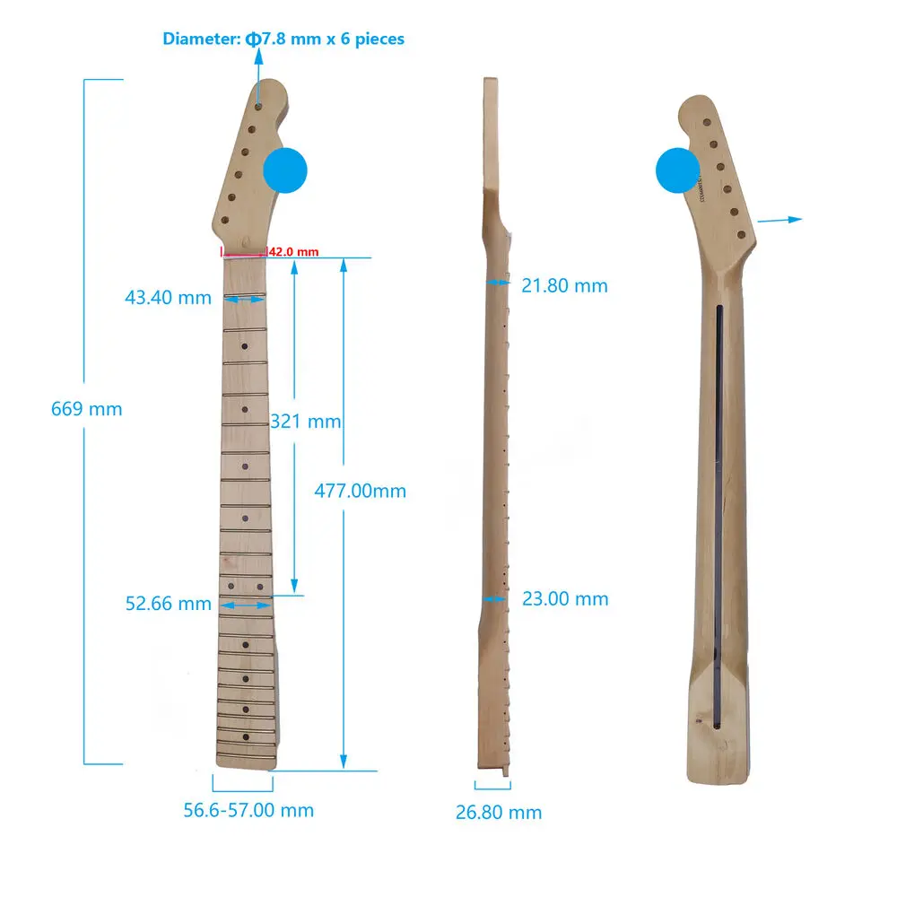 For Tl 22 Fret Tele… - image