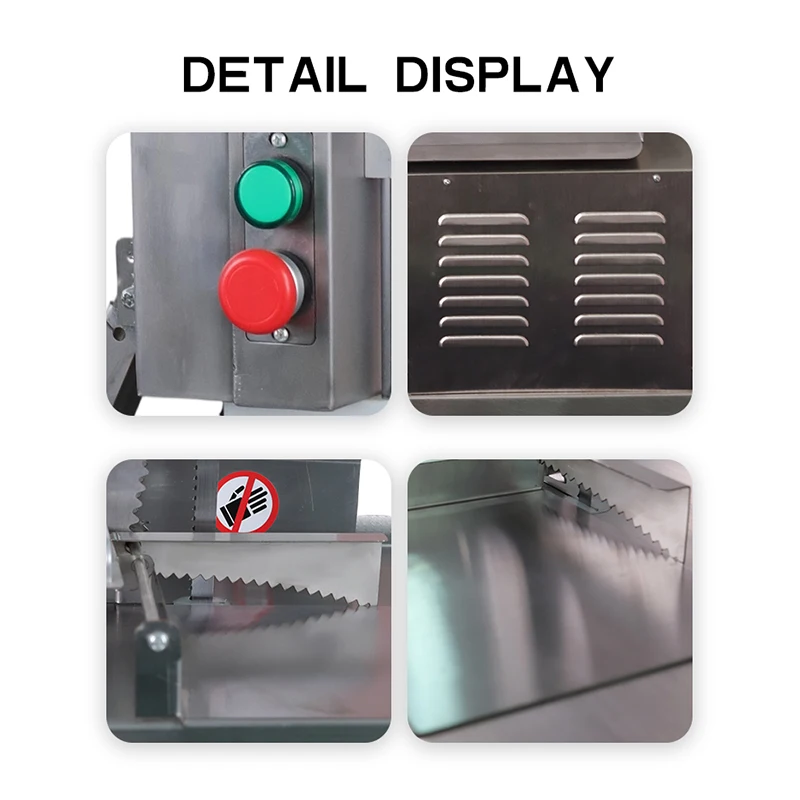 Commercial Hand Bone Cutting Saw Machine Fish Cutting Machine Blade