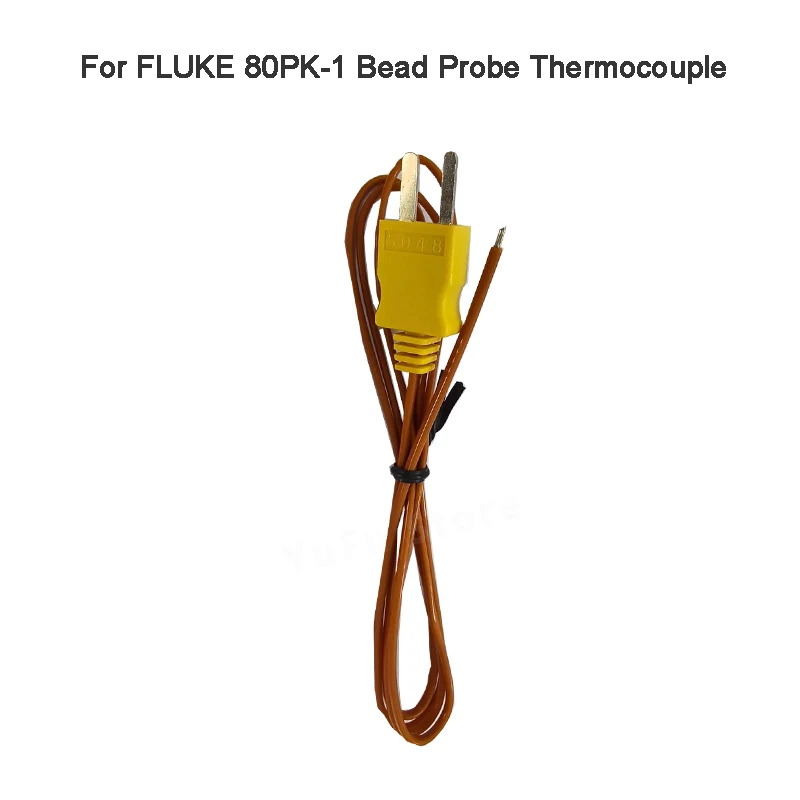 For FLUKE 80PK-1 Bead Probe Thermocouple Temperature Probe Replacement