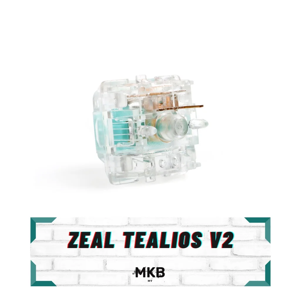 [В наличии] переключатели Zealpc Gateron Tealios Tealio v2 для механических или игровых клавиатур-линейные