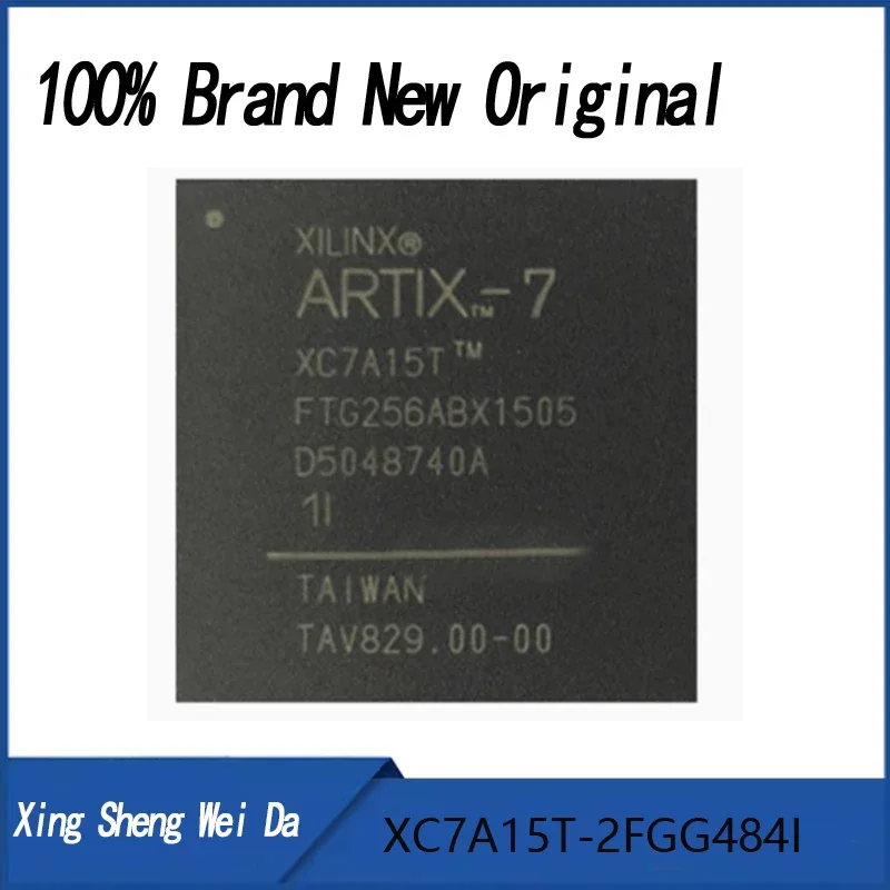 Brand new and original XC7A15T-2FGG484I   484-FBGA      FPGA-field programmable gate array