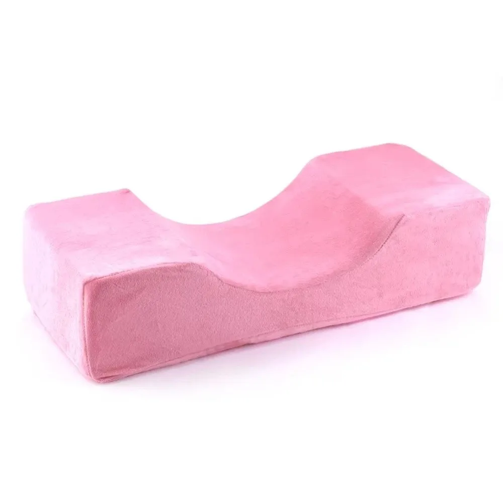 Comfortable Foam Eyelash Extension Pillow U Shaped Neck Support Velvet Lash Pillow Grafting Eyelash Pillow Soft Pillow