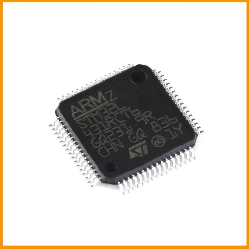 5Pcs/Lot   New Original  STM32L431RCT6 STM32L431 Microcontroller IC 32-Bit Single-Core 80MHz 256KB (256K x 8) FLASH 64-LQFP