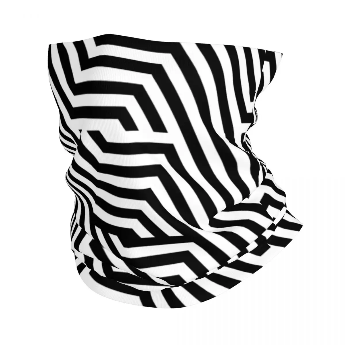 Stripe Plaid Bandana Neck Gaiter Printed Balaclavas Wrap Scarf Multi-use Cycling Fishing for Men Women Adult All Season