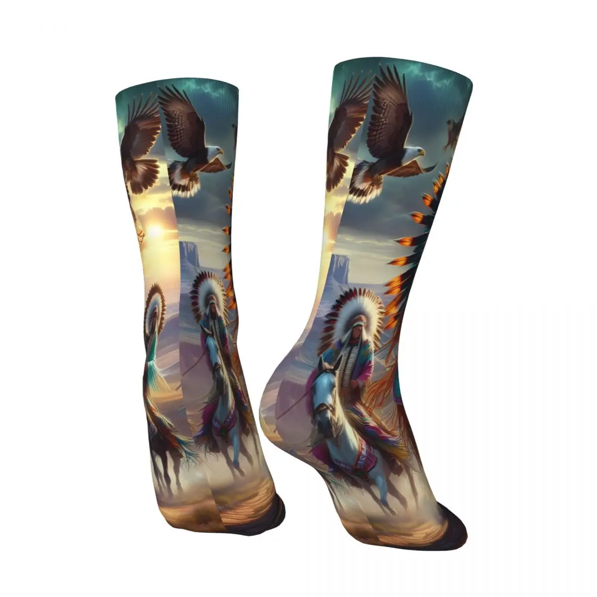 Primitive Tribes Sock Printed Man Polyester