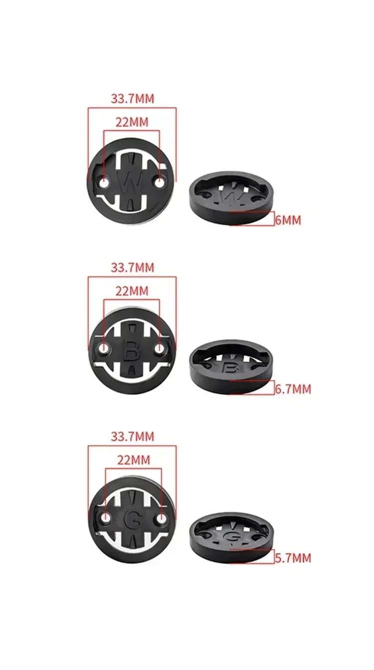 Universal Fahrrad Computer Halter für Garmin/Bryton/Cateye GPS Tacho MTB/Rennrad Vorbau Halterung Radfahren Zubehör – Detail 2
