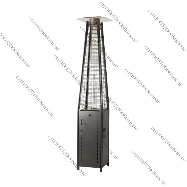 2024 New Wholesale Steel Stainless Steel Pyramid Patio Heater Natural Gas Propane Gas Tower Stand Outdoor Spaces Restaurants