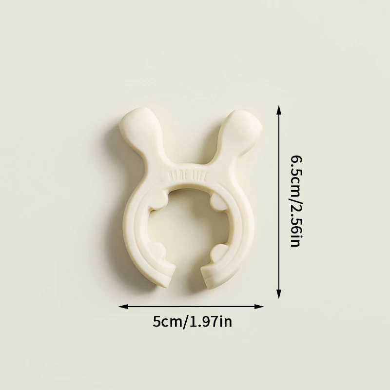 1pc Overflow Pot Clip Spoon Holder Kitchen Gadget Silicone Spatula Rack Spatula Holder Deer Ear Anti Scalding