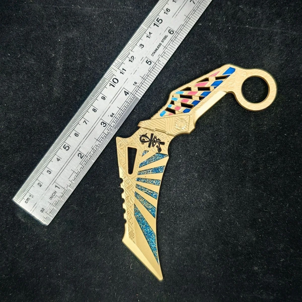 15cm Gaming Peripherals, Sky Claw, Dark Zone, Metal Crafts and Ornaments, Decorative Gifts, Unsharpened