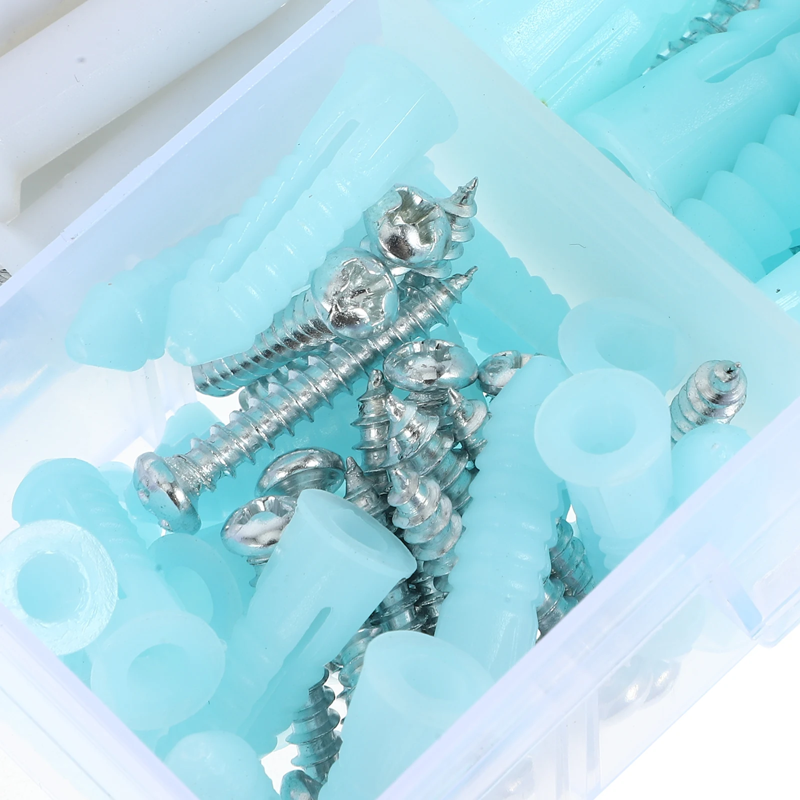 

1 set Heavy Duty Drywall Screws Kit Self-Tapping Wall Anchors For Mount Wall Plug Set Self-Drilling Screws Anchors Strong