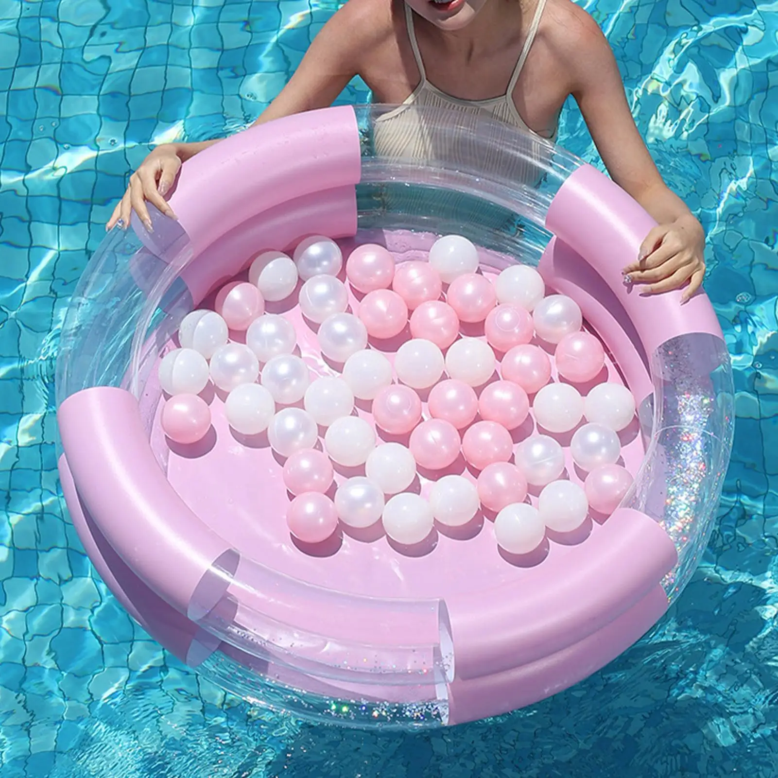Kiddie Pools Inflatable Summer Backyard Water Play Small Toys Mini Pool For Kids For Garden Indoor Outdoor Water Game Play