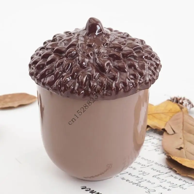 

D0UF Round Box Resin Moulds with Lid Pinecone Trinket-Plate Mold DIY-Jewellery