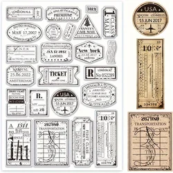 Label  Transparent Clear Stamp For DIY ScrapbookingCard Making C126