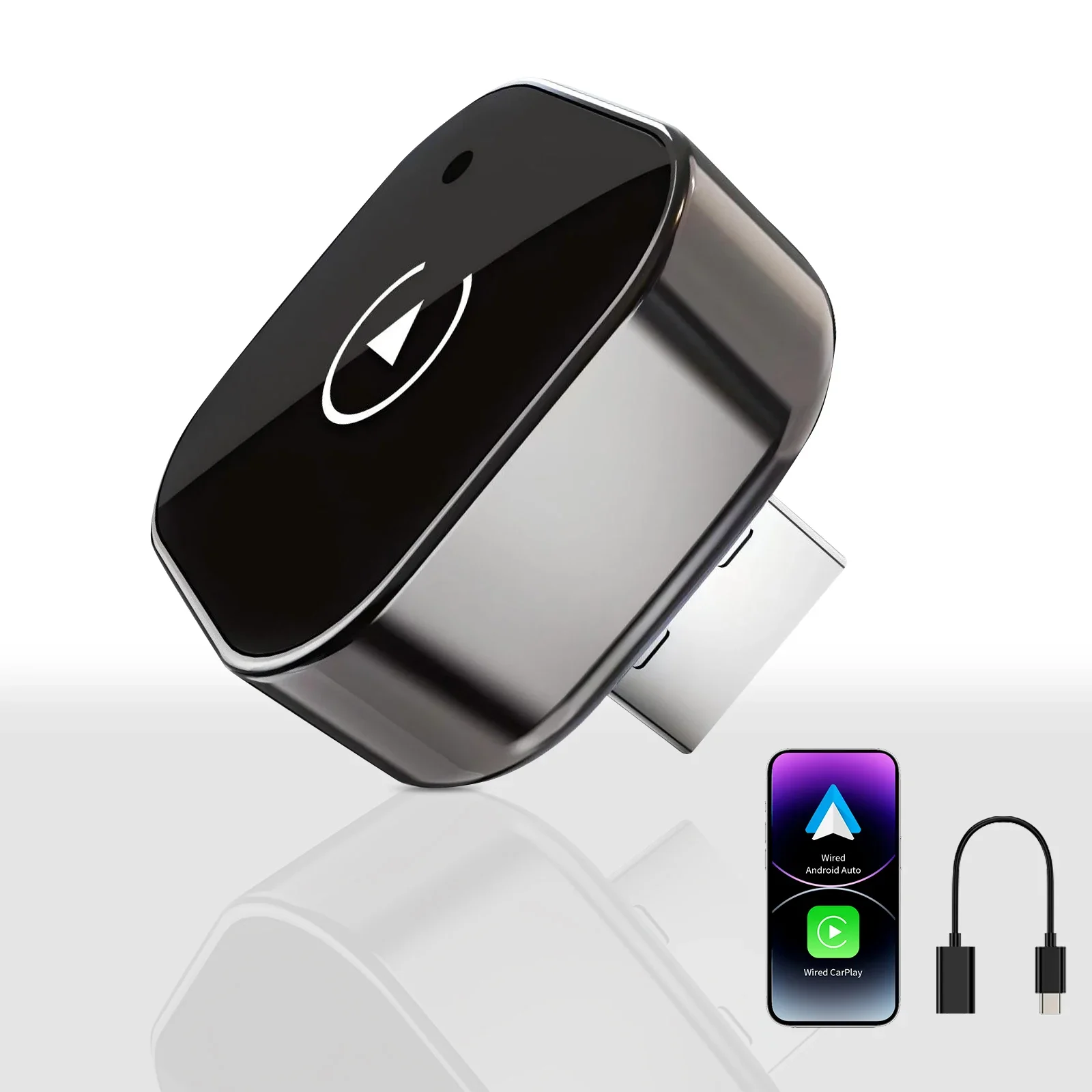 2026 Pionray Upgraded Wireless CarPlay Adapter Stable Transmission No Delay Convert Wired CarPlay to Wireless CarPlay