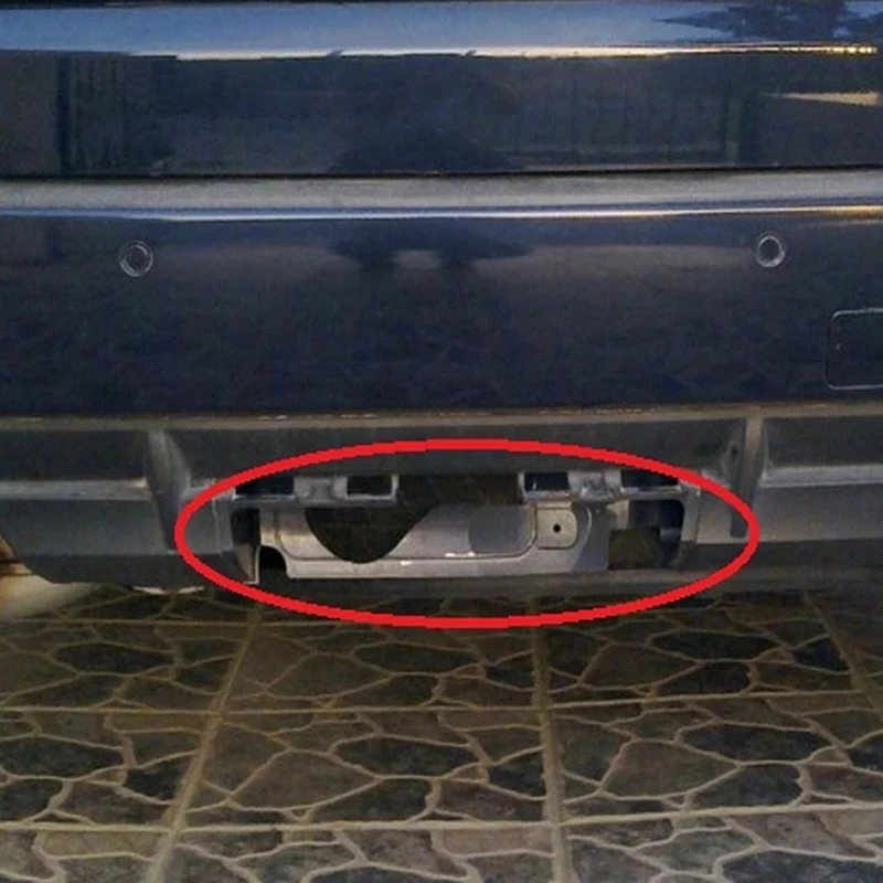 

51123416243 Black Tow Bar Hole Cover ABS Tow Bar Hole Cover Cover Cap Insert For BMW X3 E83 2007-2013