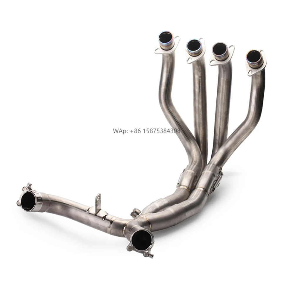 

High Quality Motorcycle Exhaust Pipe Titanium Alloy Front Connect Pipe for Z1000 2010 - 2021/ Z1000SX 2010-2019