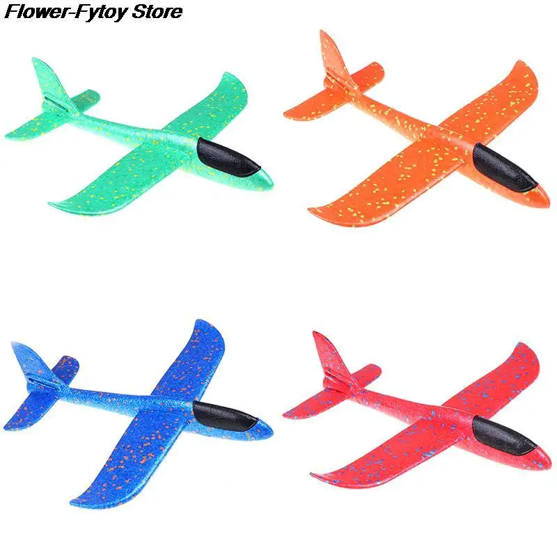 High Quality EPP Foam Hand Throw Airplane Outdoor Launch Glider Plane Kids Gift Toy 37CM Interesting Toys