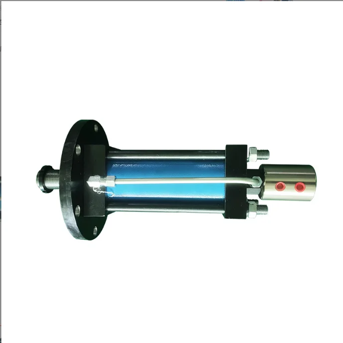 for 10T Double Acting Cast Iron Hydraulic Cylinder 70mm Stroke Expansion 63mm Outer Diameter 28mm Rod 3/4 Hard Chrome Plated
